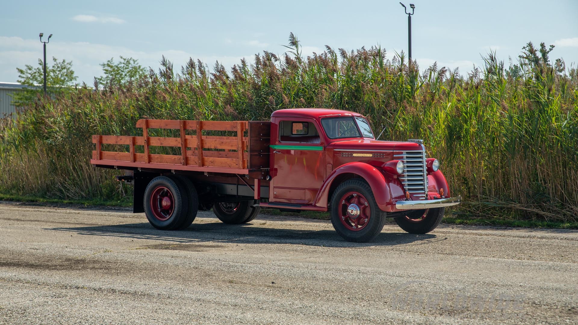 1940 Diamond T 306 Flatbed Stake Truck